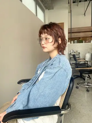 ショート カラー 上野 恵子のヘアスタイル