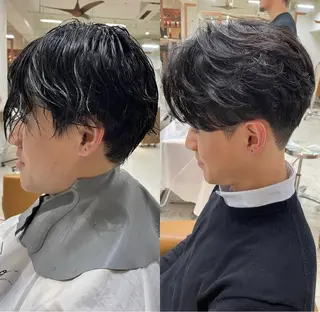 メンズ 尾前 了守のヘアスタイル
