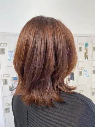 ミディアム WATANABE YUTOのヘアスタイル