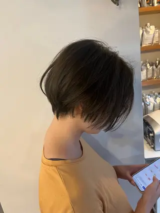 ショート ⚪️髪質改善 縮毛 店長 コウ⚪️のヘアスタイル