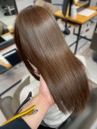 セミロング カラー お悩み解決美容師🦚 片山/銀座/有楽町のヘアスタイル