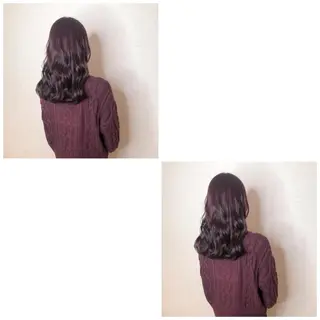 セミロング カラー ﾅﾂﾐ/韓国ヘア/ レイヤーカット🎀のその他イメージ