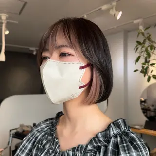 ショート カラー 吉田 葉音のヘアスタイル
