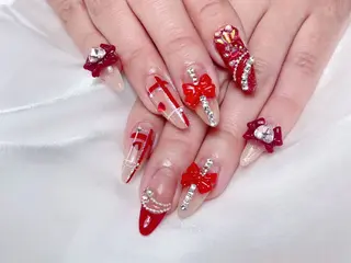 ネイル 🎀M nails✨ ビューティーのネイルデザイン