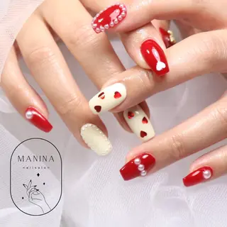 ネイル nailsalon Manina齋藤愛美のネイルデザイン