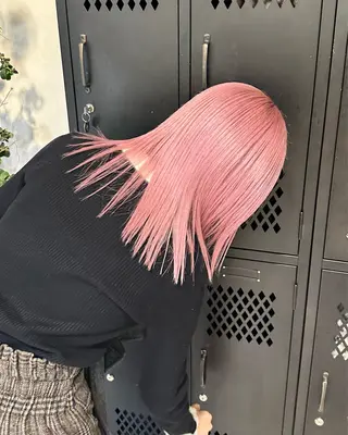 カラー ササキカズマ〻透明感 〻色落ち〻赤み消しのヘアスタイル