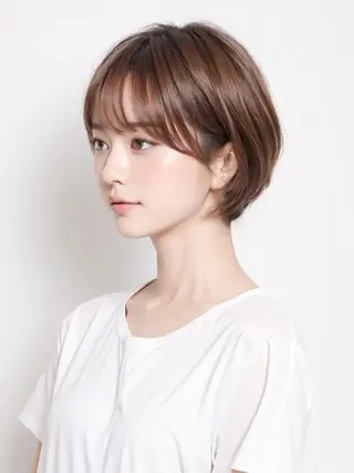 ショート ミディアム 渋谷/表参道/星優斗のヘアスタイル