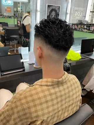 パーマ メンズ 渋谷/フェード/ 國分 翔のヘアスタイル