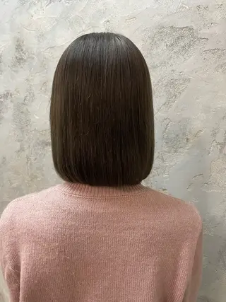 ミディアム ルプラボウ/鈴木颯天 /艶カラー／縮毛矯正のヘアスタイル