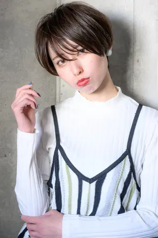 ショート Free 増山太亮のヘアスタイル