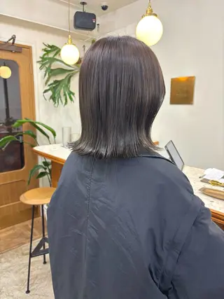 ミディアム カラー ayano🫧 《CIEN》のヘアスタイル