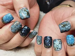 ネイル yu-a☆   柏ネイルのネイルデザイン