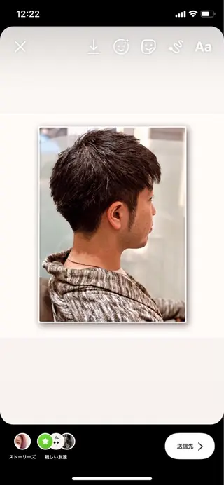 メンズ y.e cocoのマツエク・マツパデザイン