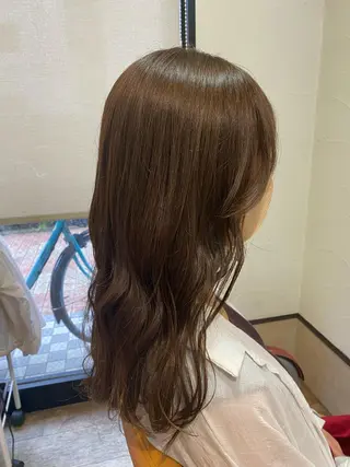 ロング カラー サプリームヘア 飯田みち瑠のヘアスタイル