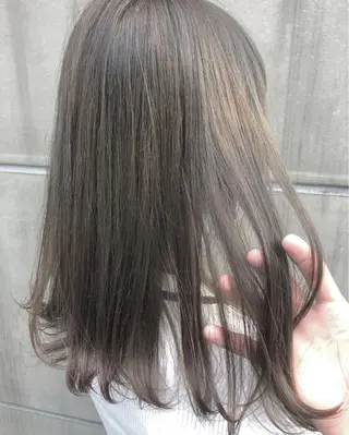 ミディアム カラー 北間 寛哉のヘアスタイル