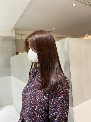 ロング カラー 艶感/ナチュラル 🌿マアヤのヘアスタイル
