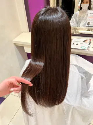 ロング カラー 村橋 葵緒のヘアスタイル