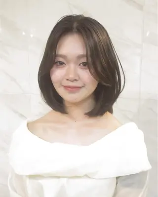 カラー 🤍韓国ヘア/ 楓🤍のヘアスタイル