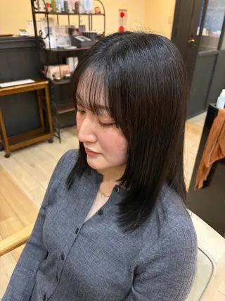 ミディアム ななか /KOKOROのヘアスタイル