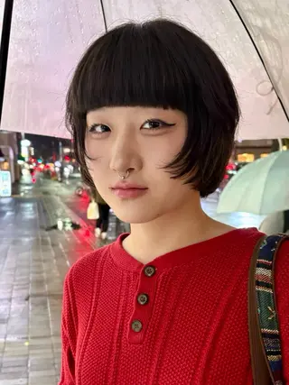 ショート SALOWIN(サロウィン)広島並木通り所属・【ショート/レイヤー 】kotaroのヘアスタイル