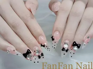 ネイル FanFan 長さ出し専門のネイルデザイン