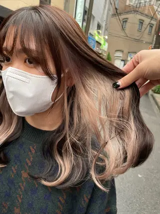 ロング カラー 似合わせハイトーン ヒロトのヘアスタイル