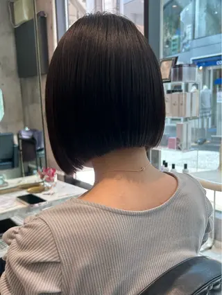 ショート 【縮毛矯正ブリーチ】 MANATO🌈のヘアスタイル