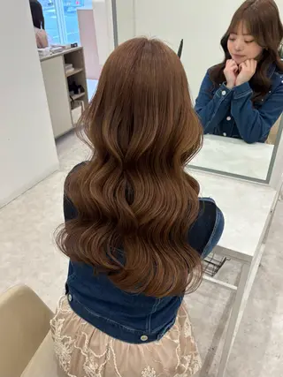 ロング Kato Nonokaのヘアスタイル