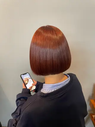 ショート カラー 森田 亜海のヘアスタイル