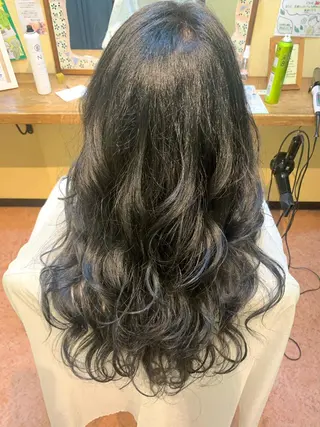 ロング カラー パーマ Stylist 🕊Misakoのヘアスタイル