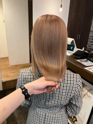 ミディアム 大泉 美久のヘアスタイル