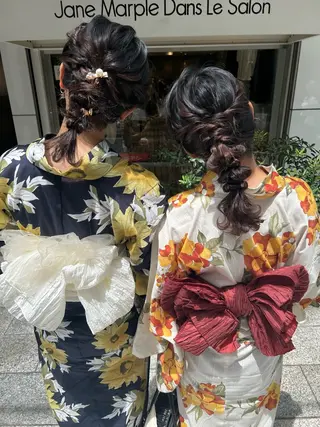 ヘアアレンジ 透明感カラー🫧ヘア セット🫧松本菜月の眉毛・アイブロウイメージ