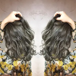ミディアム カラー HIRO. ★のヘアスタイル