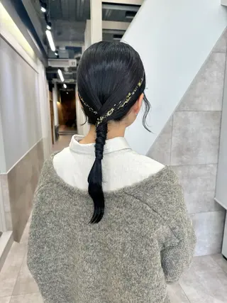 ヘアアレンジ 三輪 恭平のヘアスタイル