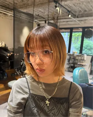 ショート 髪質改善/艶髪/矯正 ヘアアレンジ/西梅田のヘアスタイル