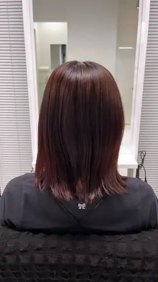 カラー sena⌇ベージュ⌇ ブリーチなしWカラーのヘアスタイル