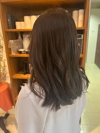 セミロング カラー 🦕K-two/ シノハラナルミ🦕のヘアスタイル