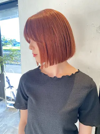 ミディアム カラー 韓国ヘア特化 💟 ララア 💟のヘアスタイル