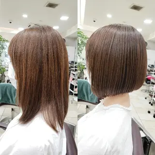 ショート ボブ・ロブ　福田 泰久✂️✨のヘアスタイル