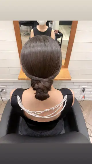 ロング ✨透明感ケアカラー✨ 長野ゆきなのヘアスタイル