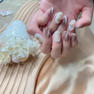 ミディアム ネイル Reonail 💕Kana💕のネイルデザイン