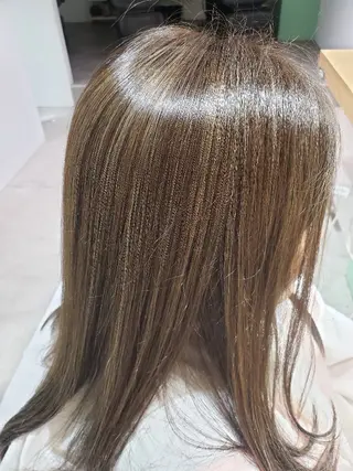 ロング カラー あさみ ／スパ・ケアニストのヘアスタイル