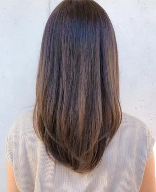 ミディアム カラー パーマ LOOP 佐藤のヘアスタイル