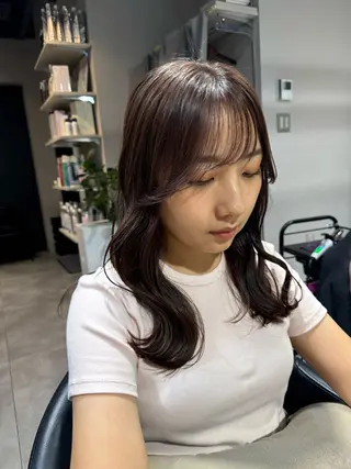 ミディアム カラー 似合う髪型が 分からない方へのヘアスタイル