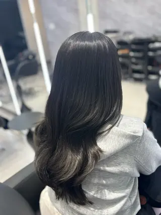 ロング カラー 心斎橋／艶カラー /髪質改善/恋のヘアスタイル