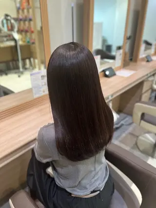 セミロング カラー 【メンズパーマ✨️ 髪質改善矯正】岩城のヘアスタイル