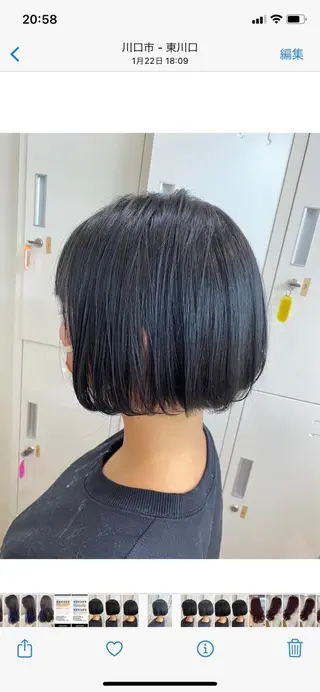 カラー ブリーチなしカラー/ パーマ/おとは🦖♡のヘアスタイル