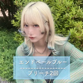 ミディアム カラー ダブルカラー特化💍 tiam💍韓国ヘアのヘアスタイル