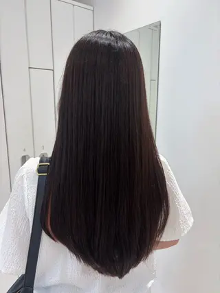 ロング 艶髪໒꒱／透明感 カラー🍀_そら🪽のヘアスタイル
