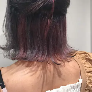 ショート カラー ヘアアレンジ Zina渋谷エリア マネージャShionのヘアスタイル